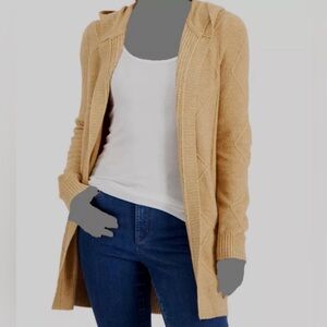 Women's Hooded Cardigan Sweater